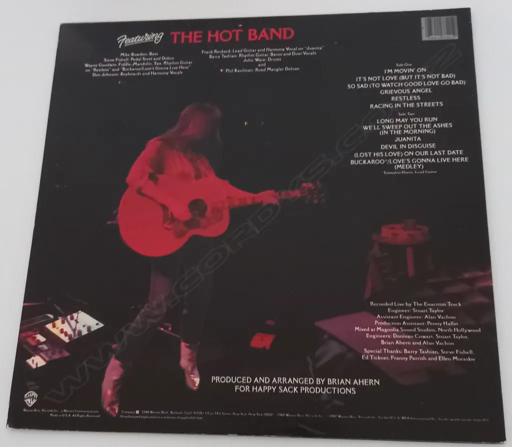 Emmylou Harris, Last Date Image 1++
